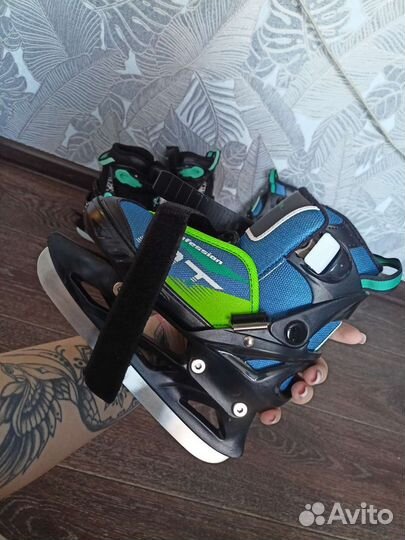 Коньки раздвижные 29-32