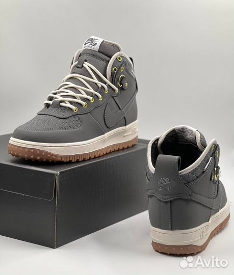 Nike air force 1 duckboot с мехом