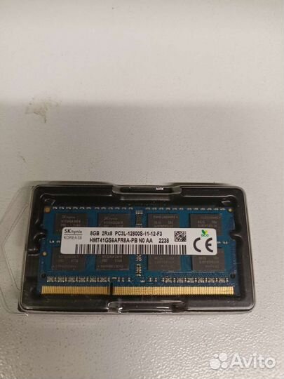 Новая память Hynix ddr3l 8gb PC3L-12800S 1.35в