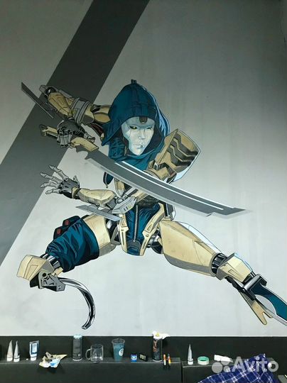 Граффити, роспись стен