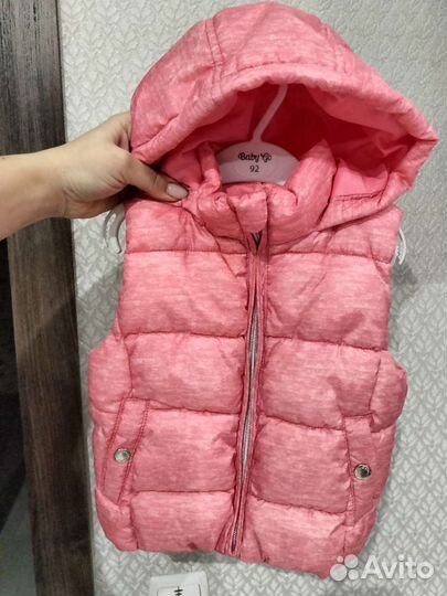 Безрукавка для девочки 98