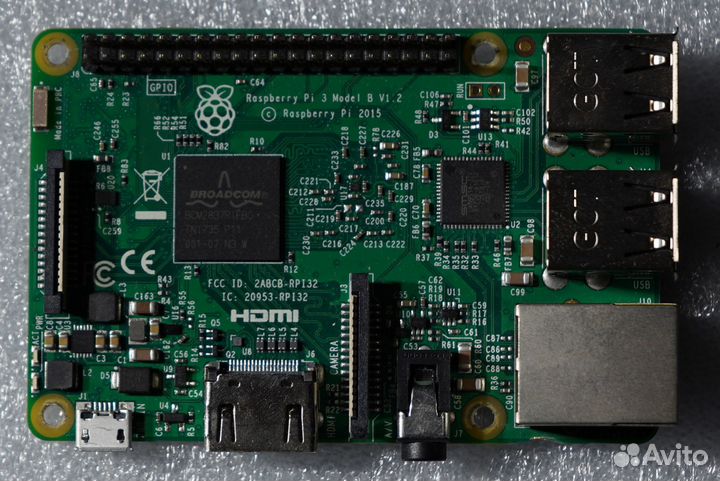 Микрокомпьютер Raspberry Pi 3 Model B+/ B