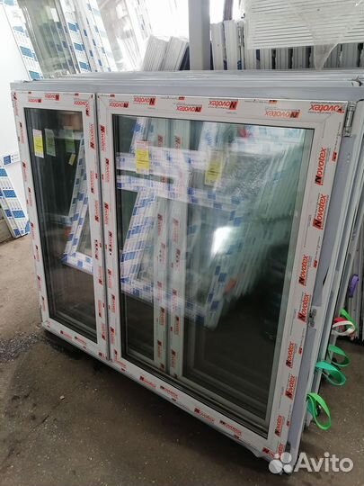 Окна 600х1200 мм пластиковые