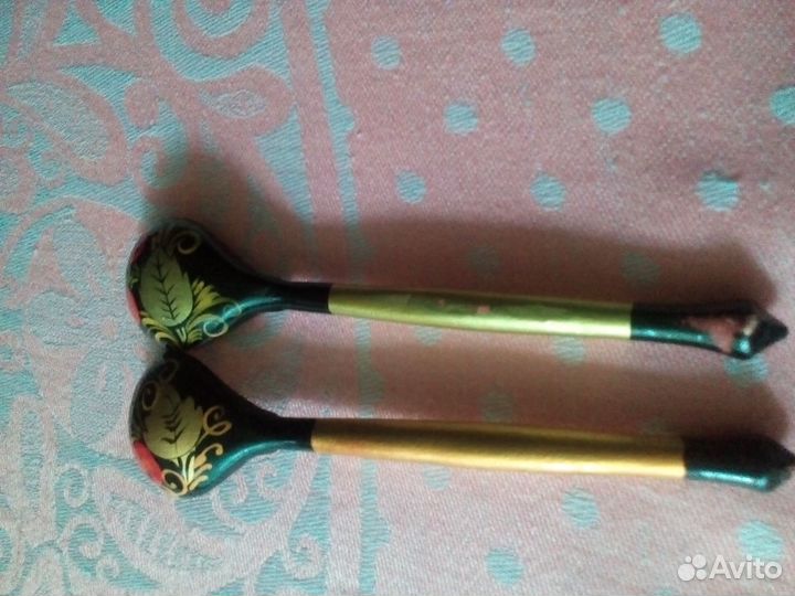 Ложки маленькие хохлома