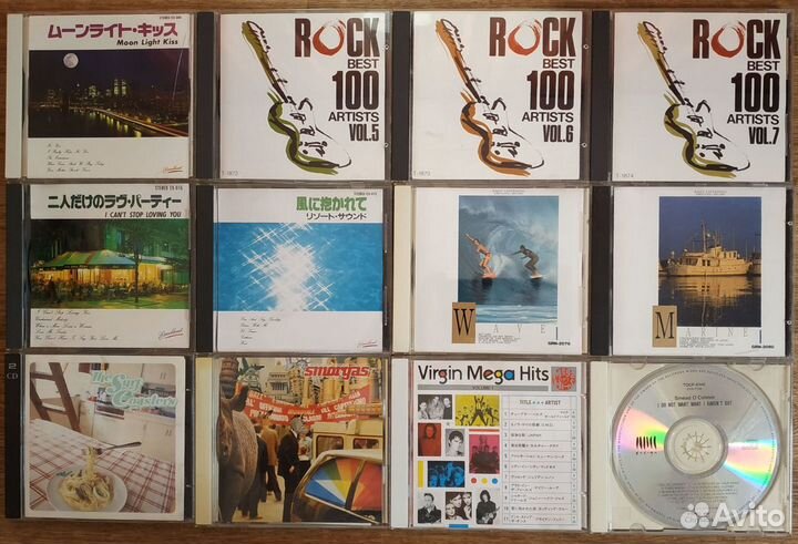 CD фирменные сд Pop Rock New Age Prog Glam