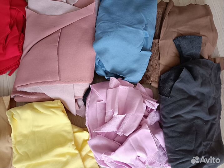 Ткань футер, обрезки