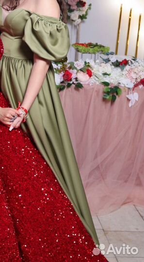 Вечернее платье в пол 48 размер