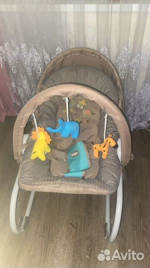 Детский качалка-шезлонг