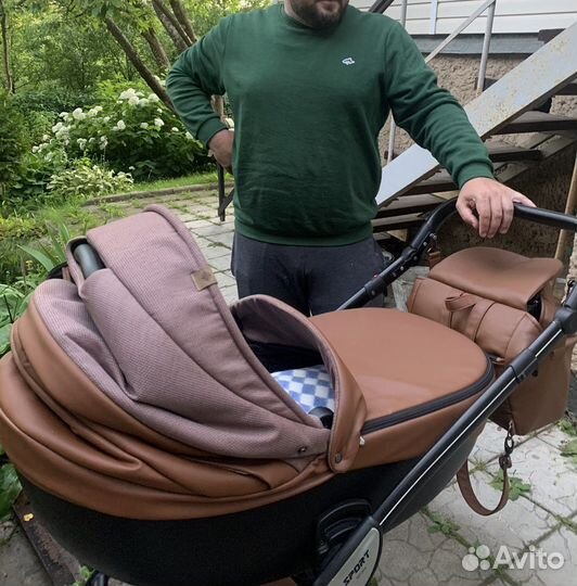 Коляска anex sport 2 в 1 discovery edition + Cybex