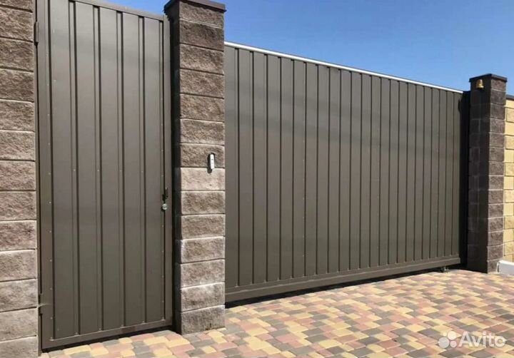 Ворота Откатные Для Дома Профессионально