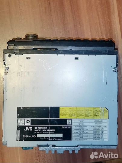 Магнитола JVC