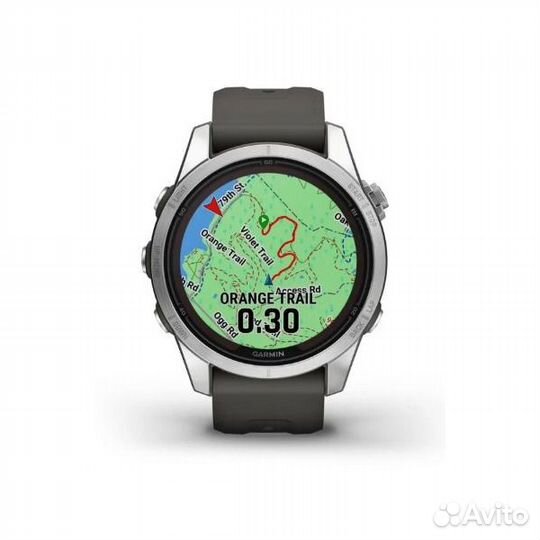 Garmin Fenix 7S Pro – Solar Silver