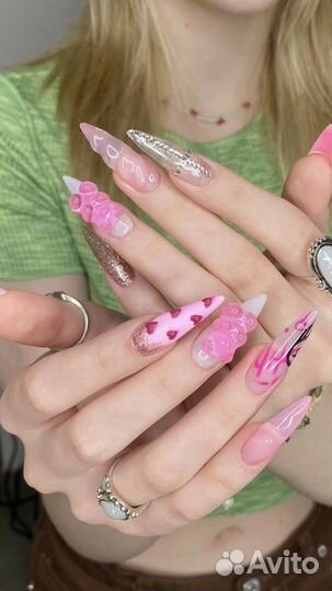 Маникюр с покрытием гель лак