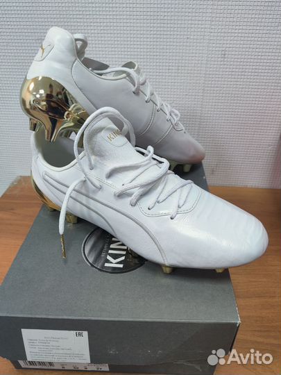 Бутсы профи Puma King Platinum FG/AG