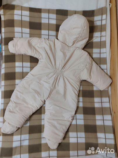 Зимний комбинезон на овчине 80