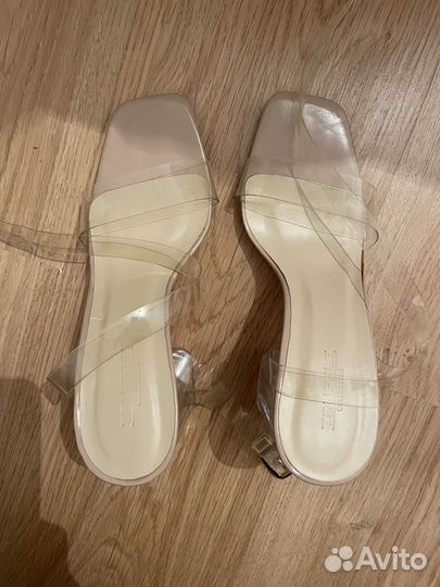 Босоножки прозрачные 36 размер