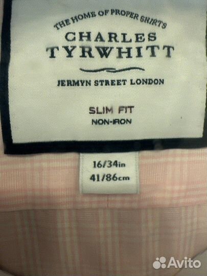 Рубашка charles tyrwhitt 16/34