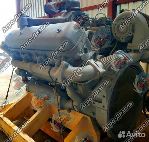 Двигатель ямз 238 де 2 V8 спецтех комбайн -24.26