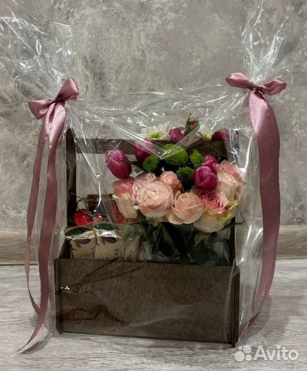 Вкусные букеты на 8 марта#на 23 февраля#на др