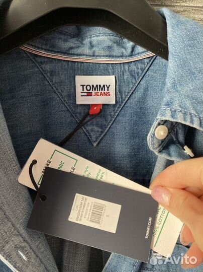 Рубашка джинсовая Tommy Jeans новая