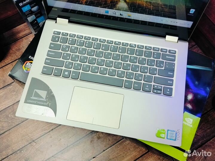 Мощный Yoga Core i5 /nvidia/ 8 RAM / SSD/ HDD
