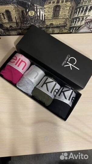 Трусы мужские боксеры calvin klein