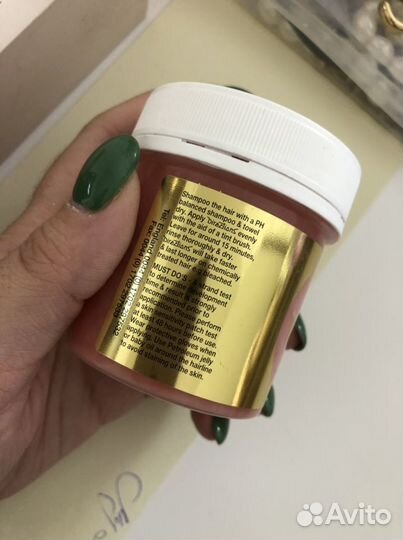 Краска для волос пастельно-розовая