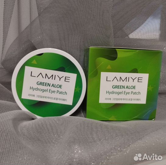 Гидрогелевые патчи lamiye для глаз 60 шт