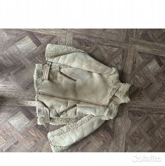 Дубленка натуральная женская авиатор