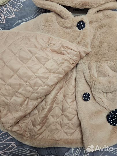 Шубка для девочки 104