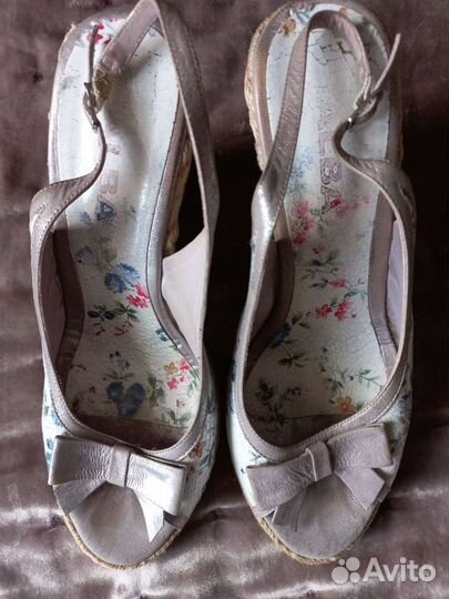 Босоножки женские 40 размер натуральная кожа