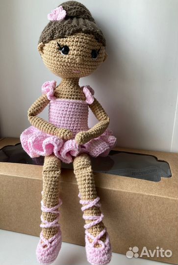 Вязаные игрушки ручной работы