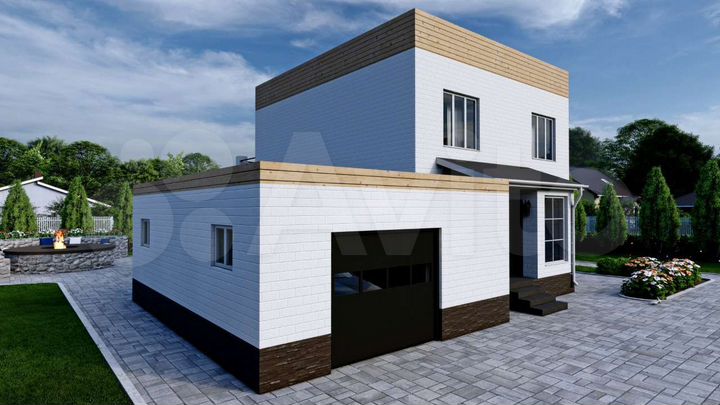 Дом 115 м² на участке 10 сот.