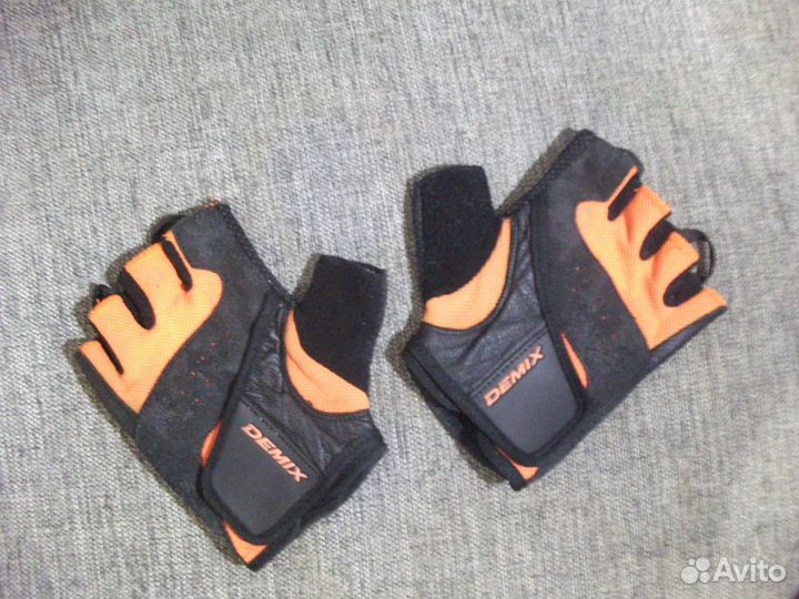 Перчатки спорт фитнес атлетика вело Демикс