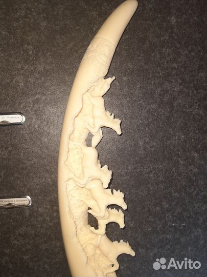 Имитация. Бивень слона. Резьба