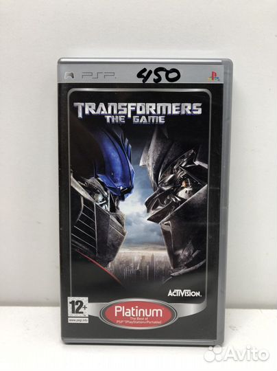 Диск Transformers the game на PSP