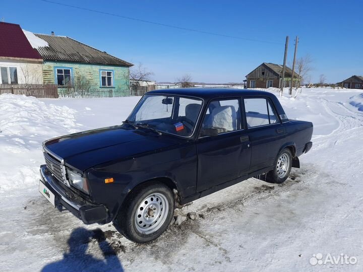 ВАЗ 2107 1.5 МТ, 2010, битый, 55 000 км