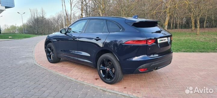 Jaguar F-Pace 2.0 AT, 2018, 90 000 км