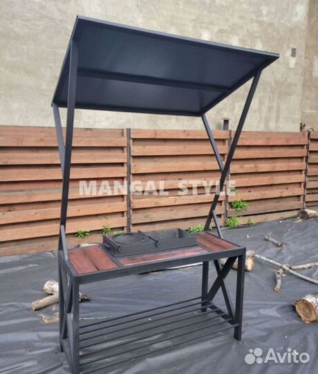 Мангалы в стиле лофт