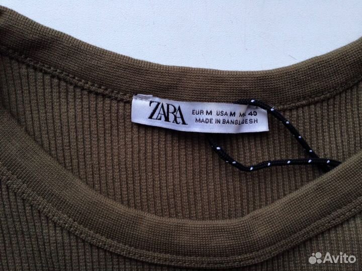 Футболка мужская в рубчик Zara(M)