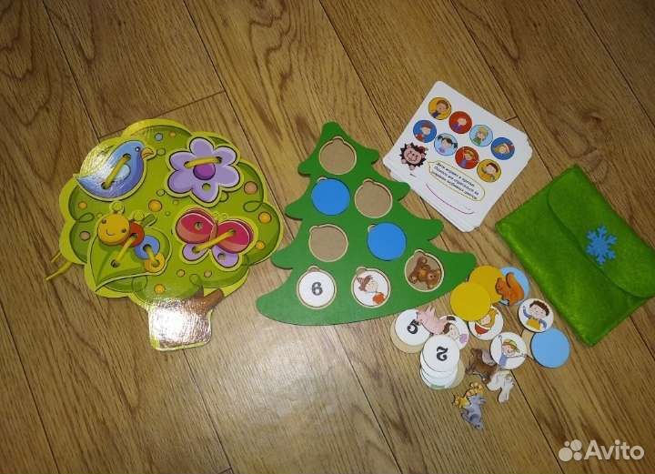 Развивающие игрушки деревянные