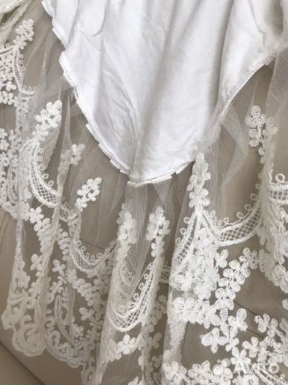 Кружевной уголок для новорожденных на выписку