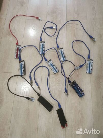 Рейзеры для видеокарт 9 шт