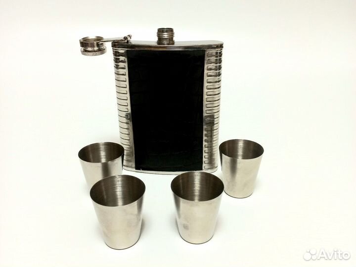 Фляжка для алкоголя из нержавеющей стали