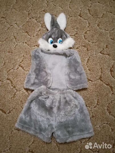 Новогодний костюм зайчика
