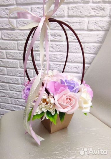 Букеты из мыльных роз. Цветы. Подарки