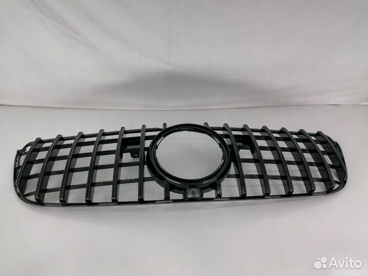 Решетка радиатора Mercedes GLE W166 черная