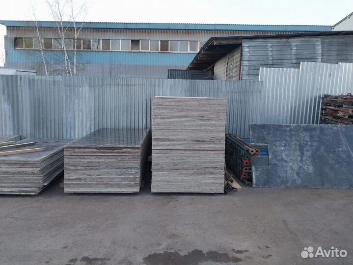 Фанера ламинированная новая и бу