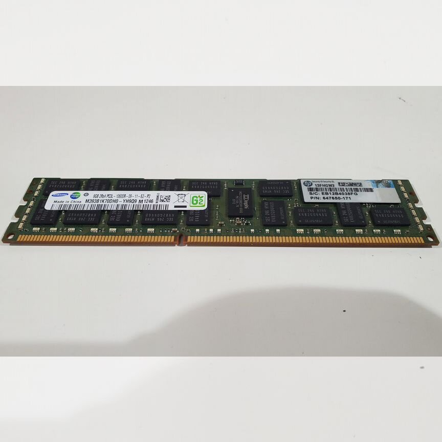 [M393B1K70DH0-YH9] Оперативная Память Hp 8gb 647650-171 M393b1k70dh0-Yh9