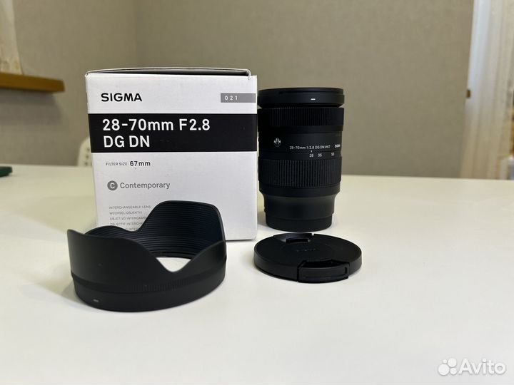 Объектив sigma 28-70 2.8 sony fe